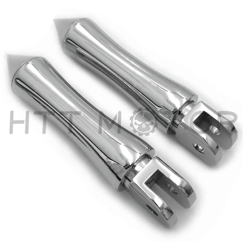 Chrome FootPeg for Harley FXBB FXBR FXBRS FXLR (2018–2023)