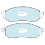 Front Disc Brake Pad Set for Nissan Navara D40 2.5/3.0/4.0 (2005-2015)