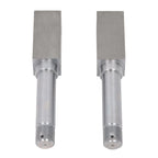 Set of 2 Trailer Bearing Kits for 1" Square BT8 Spindle (Year Range)