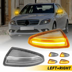 Pair Turn Signal Lights for Mercedes Benz C250 C300 C350 (2008–2014)