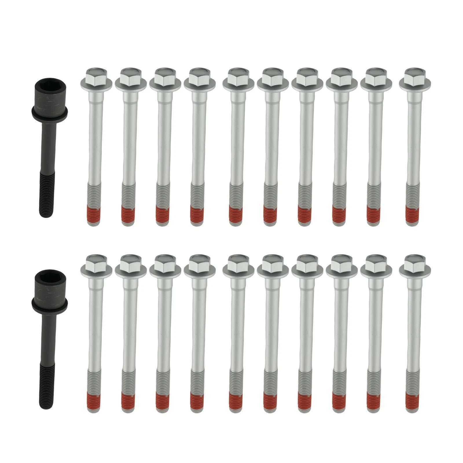 22Pcs Cylinder Head Bolts Kit for Chevrolet Silverado GMC Sierra (2014–2019)