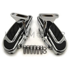 Chrome Airflow Footboard Mounting Bracket for Harley Touring (1993–2019)