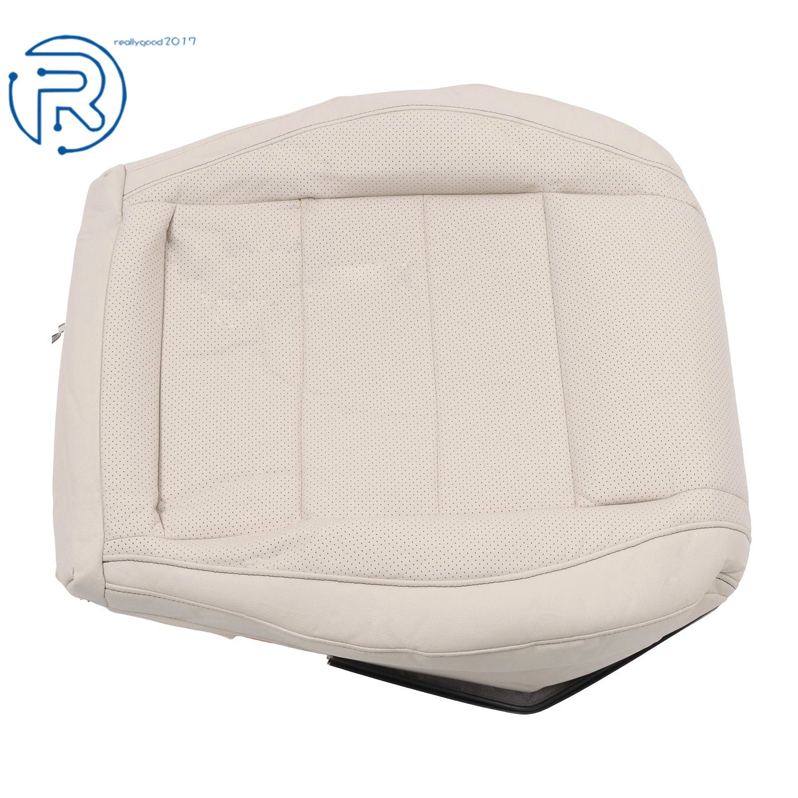 Passenger Side Bottom Leather Seat Cover for Benz GLE350 GLE450 (2020–2024) Tan