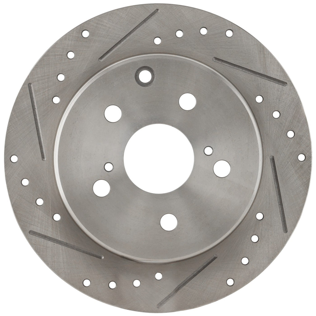 Rear Brake Disc Rotors and Pads Kit for Lexus HS250h (2012)