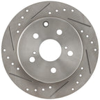 Rear Brake Disc Rotors and Pads Kit for Lexus HS250h (2012)