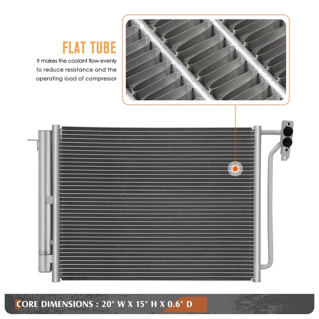 Aluminum Core Radiator for Mazda 3 (2012–2014)