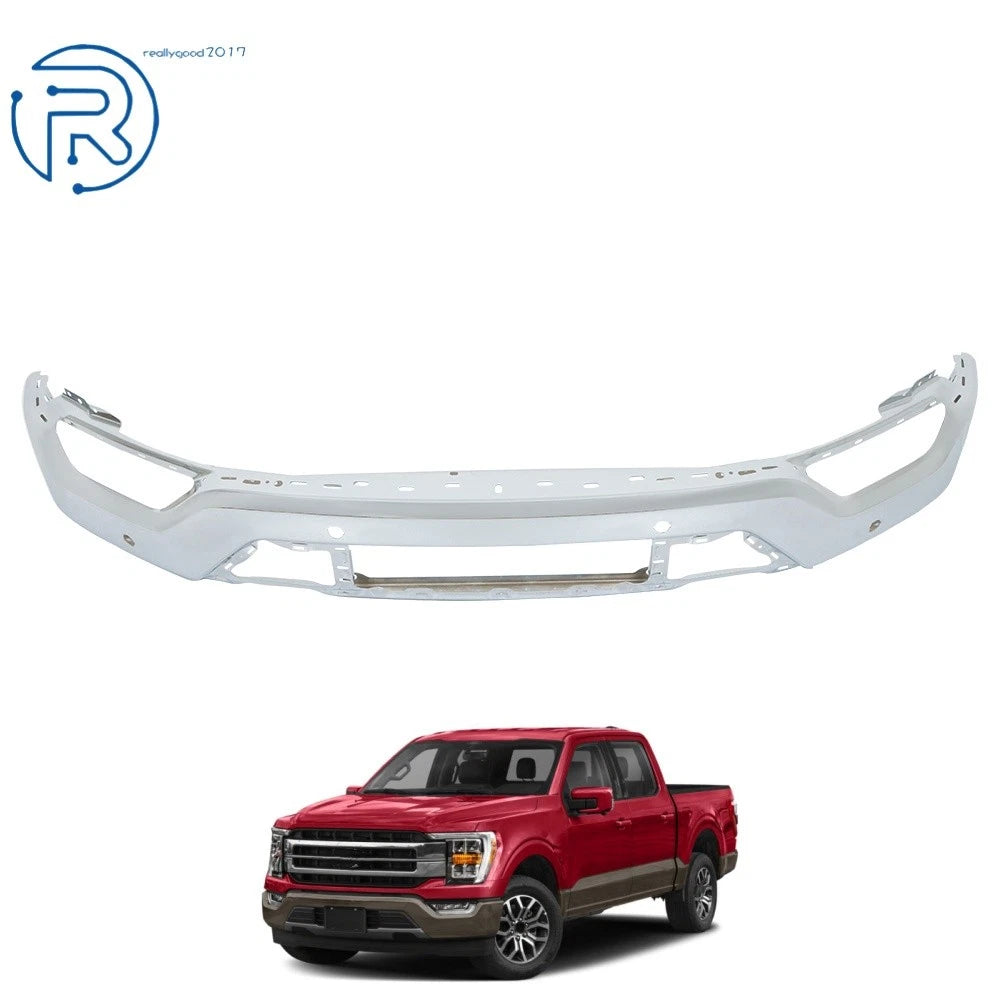 Chrome Front Bumper Face Bar for Ford F150 (2021–2023)