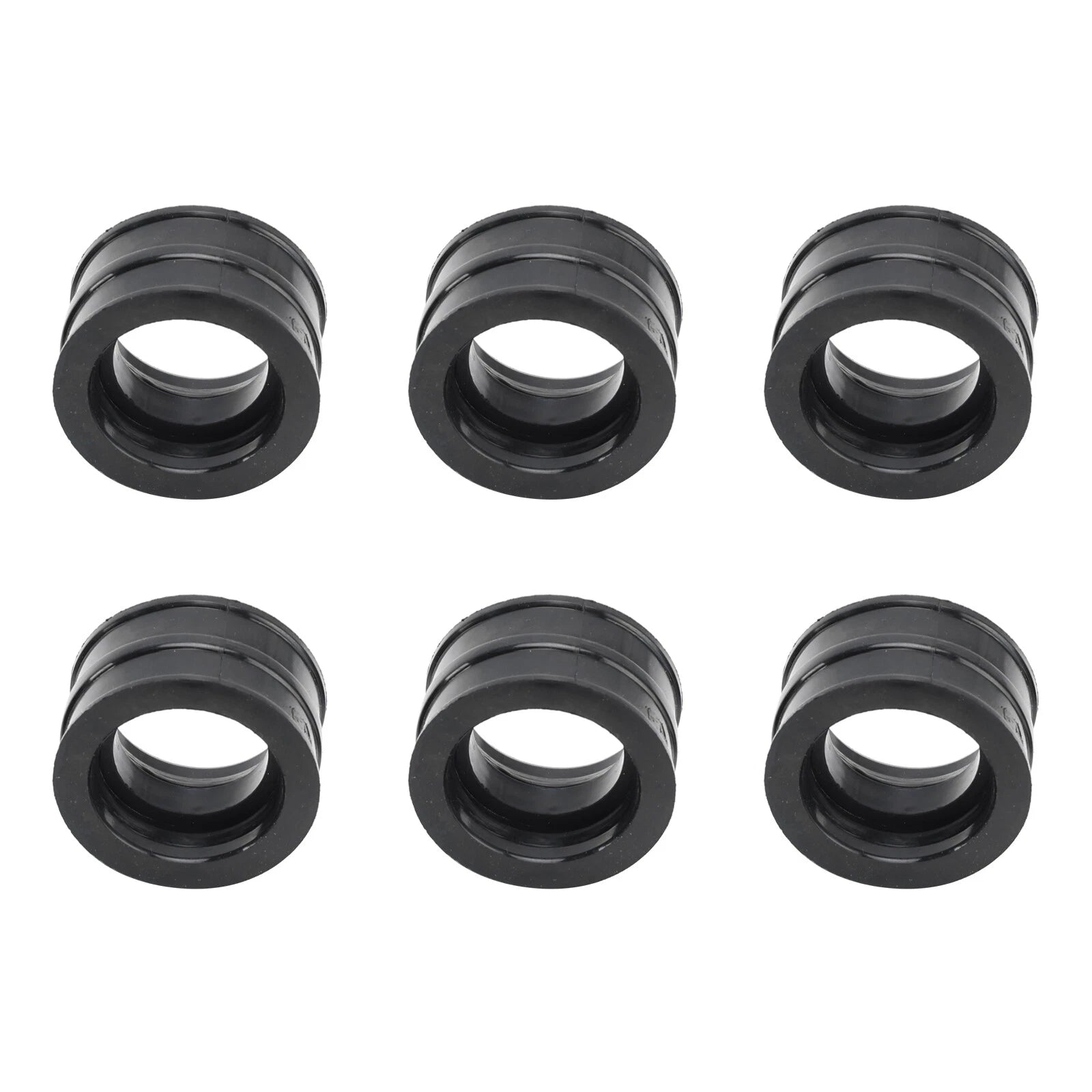 6X Carb Inlet Intake Rubbers for Honda CBX1000 Pro Link SC06 (1981–1982)