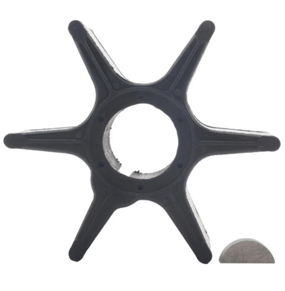 Water Pump Impeller with Key for Suzuki 4 Stroke 80-90 HP Outboard (1980-1990)