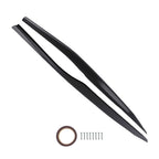 Black Side Skirt Panel Extension for Chevy Corvette C7 Z06 Stingray (2014–2019)