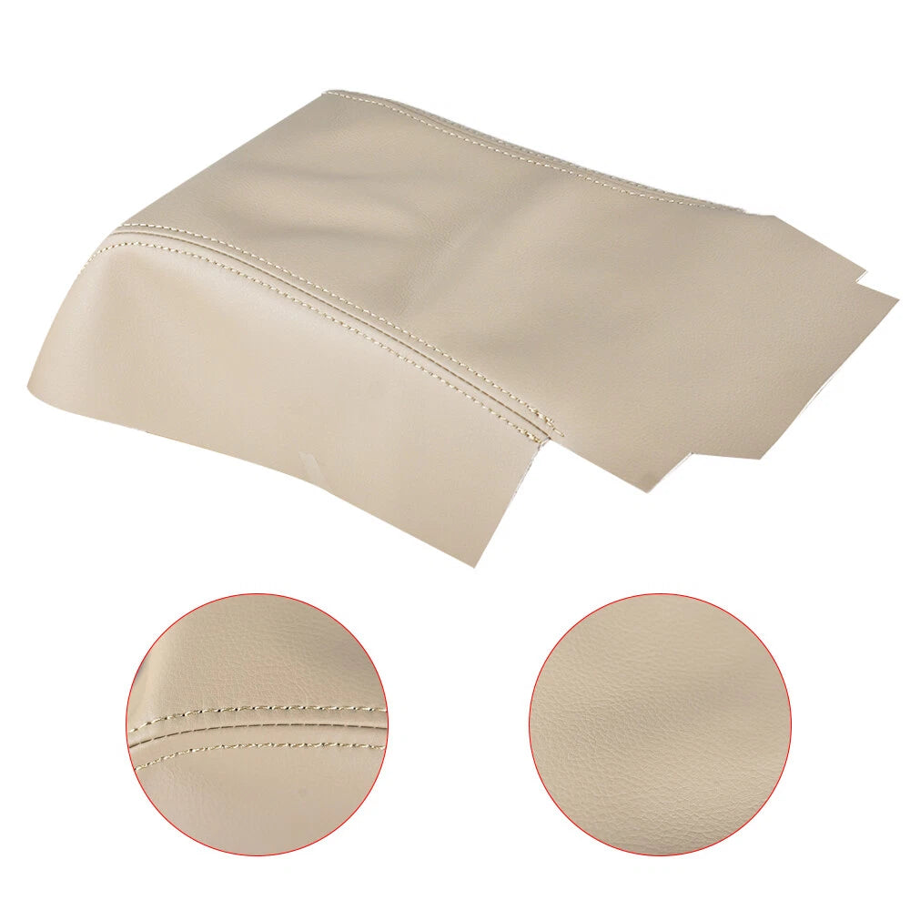 Microfiber Leather Center Console Lid Armrest Cover for Range Rover Sport (2006–2013)