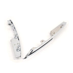 2X Chrome Bumper Trim Set for BMW 328i/320i (2012–2015)