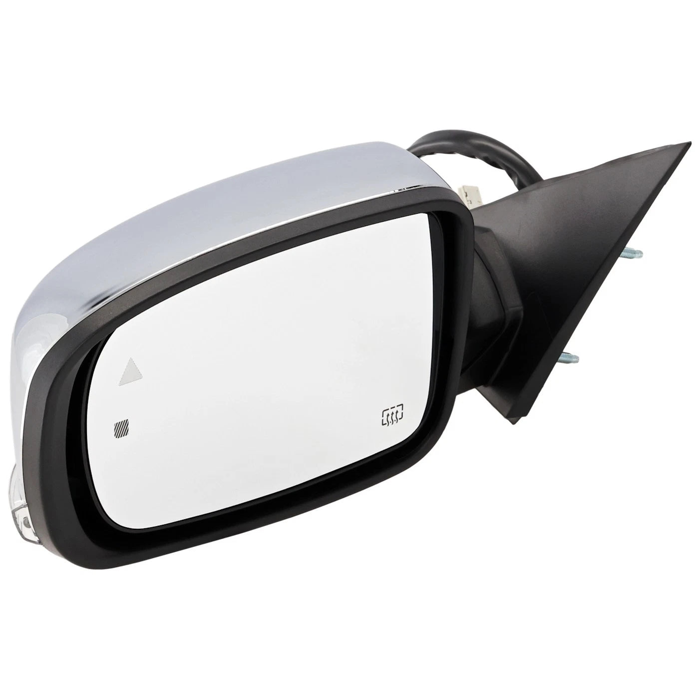 Power Mirror for Chrysler 300 (2011–2018) Left Manual Folding Heated Chrome
