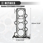 Cylinder Head Gasket for Hyundai Accent (2012–2022) No. 223112B003/223112B004