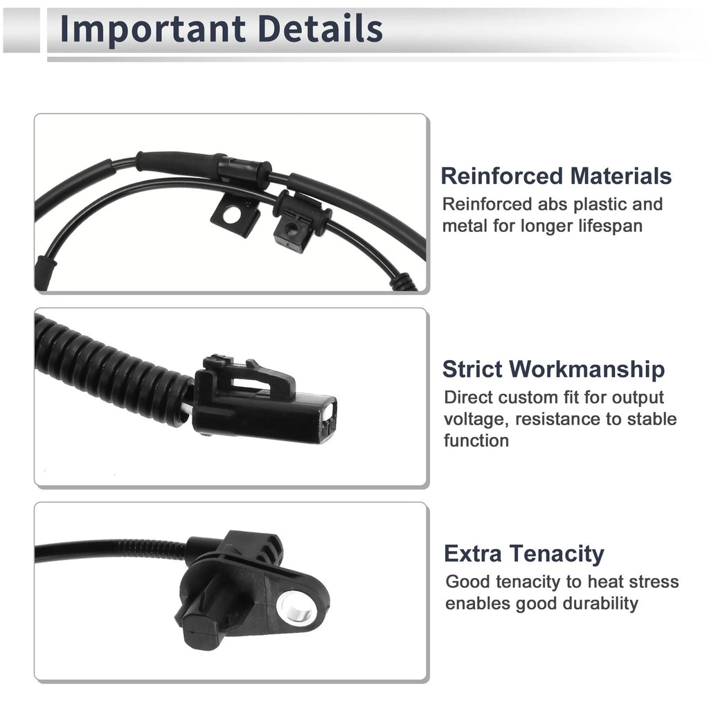 ABS Wheel Speed Sensor No. 598301H300 for Hyundai I30 (2007–2012)