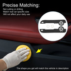 Set of 1 Car Door Anti Kick Pad Sticker Protector for Volkswagen Beetle (2007–2010)