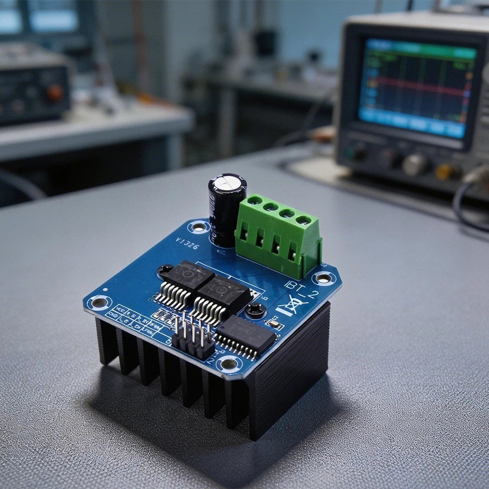 Set of 4 BTS7960 43A Motor Driver Modules with 5V MCU Isolation Protection