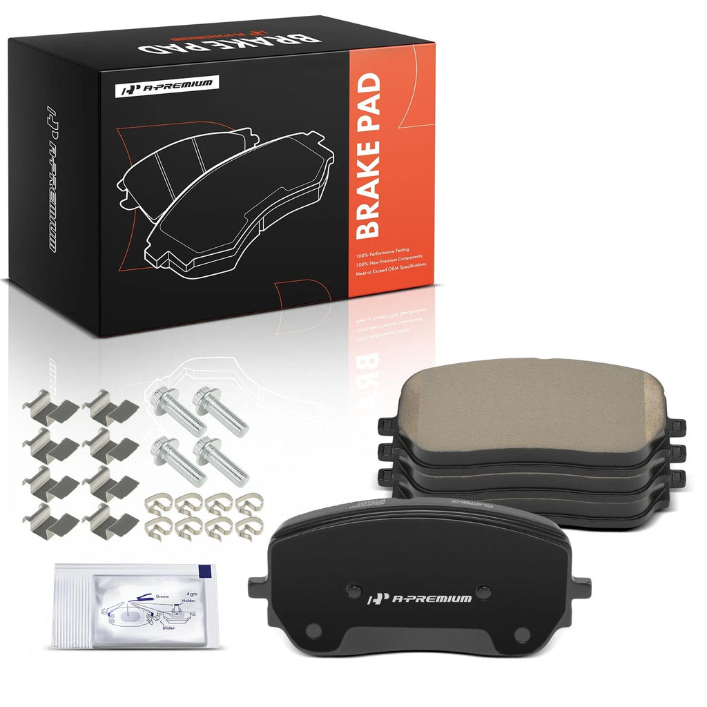 Set of 4 Front Ceramic Brake Pads for Mercedes-Benz GLE450 (2020–2022)