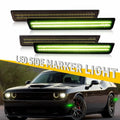 Smoked LED Bumper Side Marker Lights for Dodge Challenger (2015–2022)