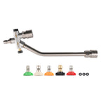Dual Foam Cannon Wand for Pressure Washer (4000 PSI)