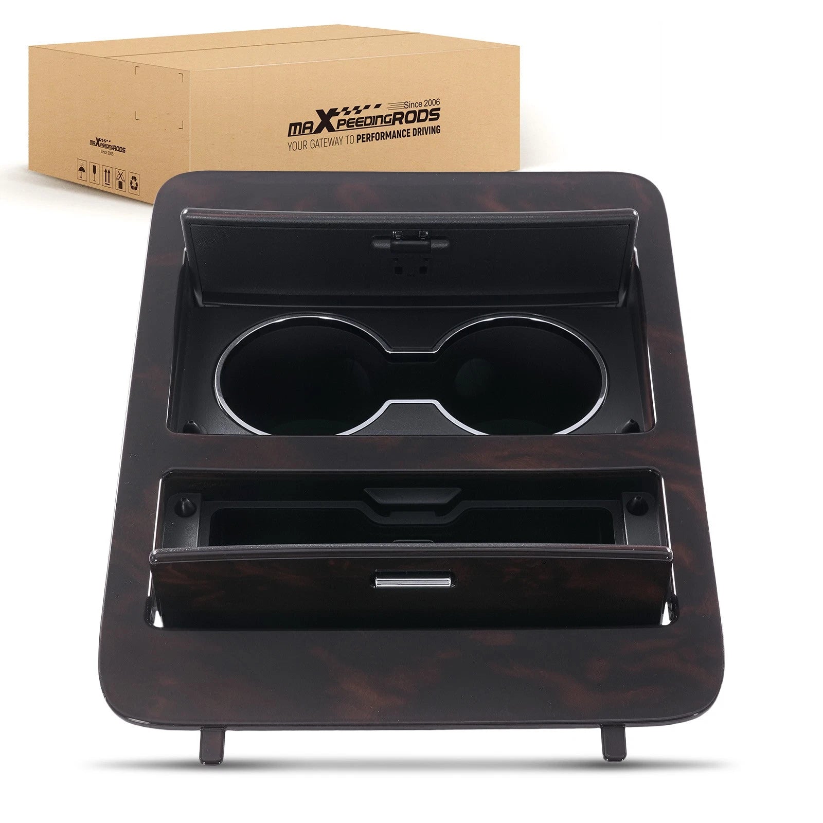 Center Console Cup Holder for Tahoe (2007–2014) 25912892 Woodgrain