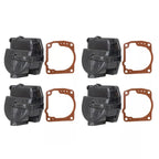 Set of 4 Carburetor Float Bowl Chamber & Gasket for OMC Johnson Evinrude 433000