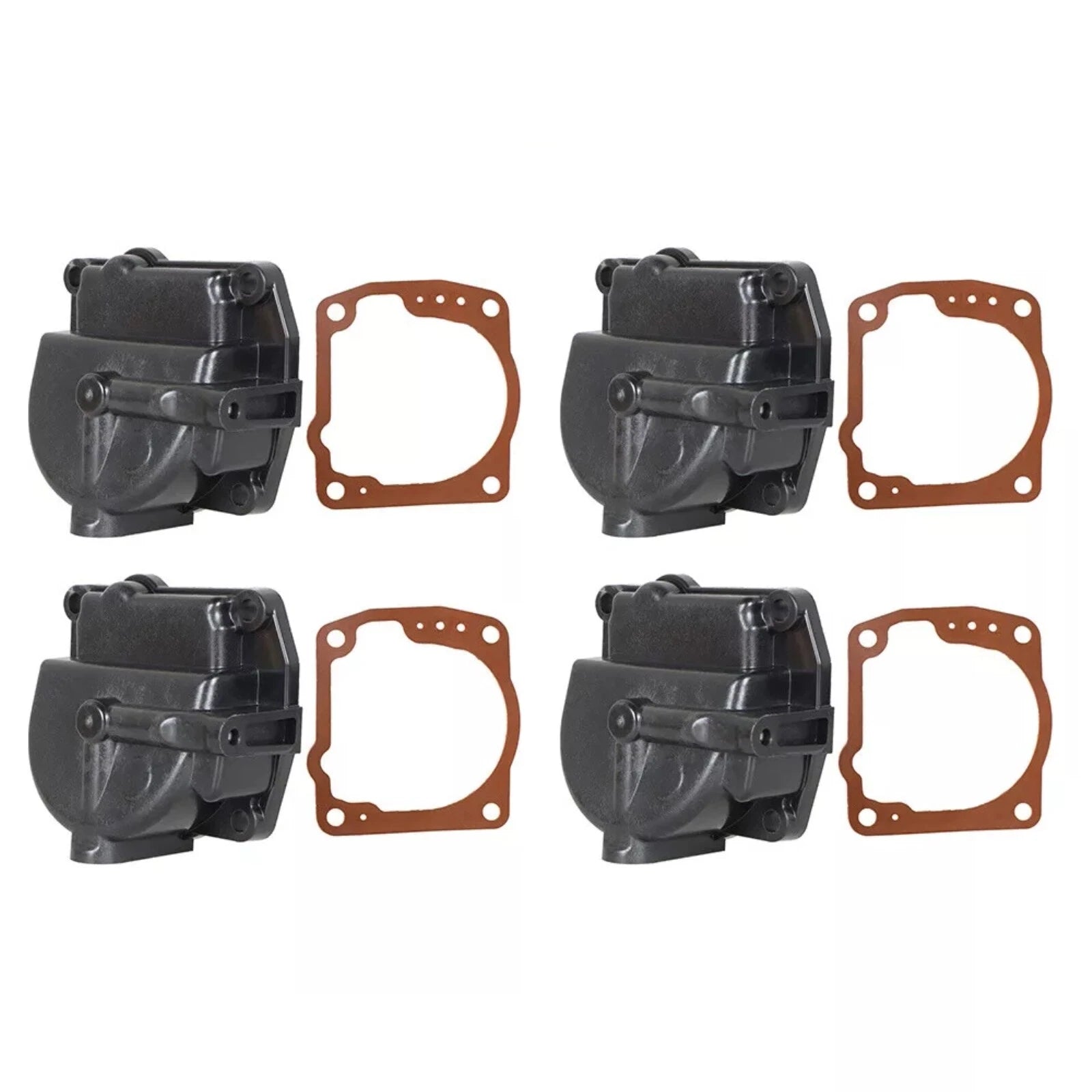 Set of 4 Carburetor Float Bowl Chamber & Gasket for OMC Johnson Evinrude 433000