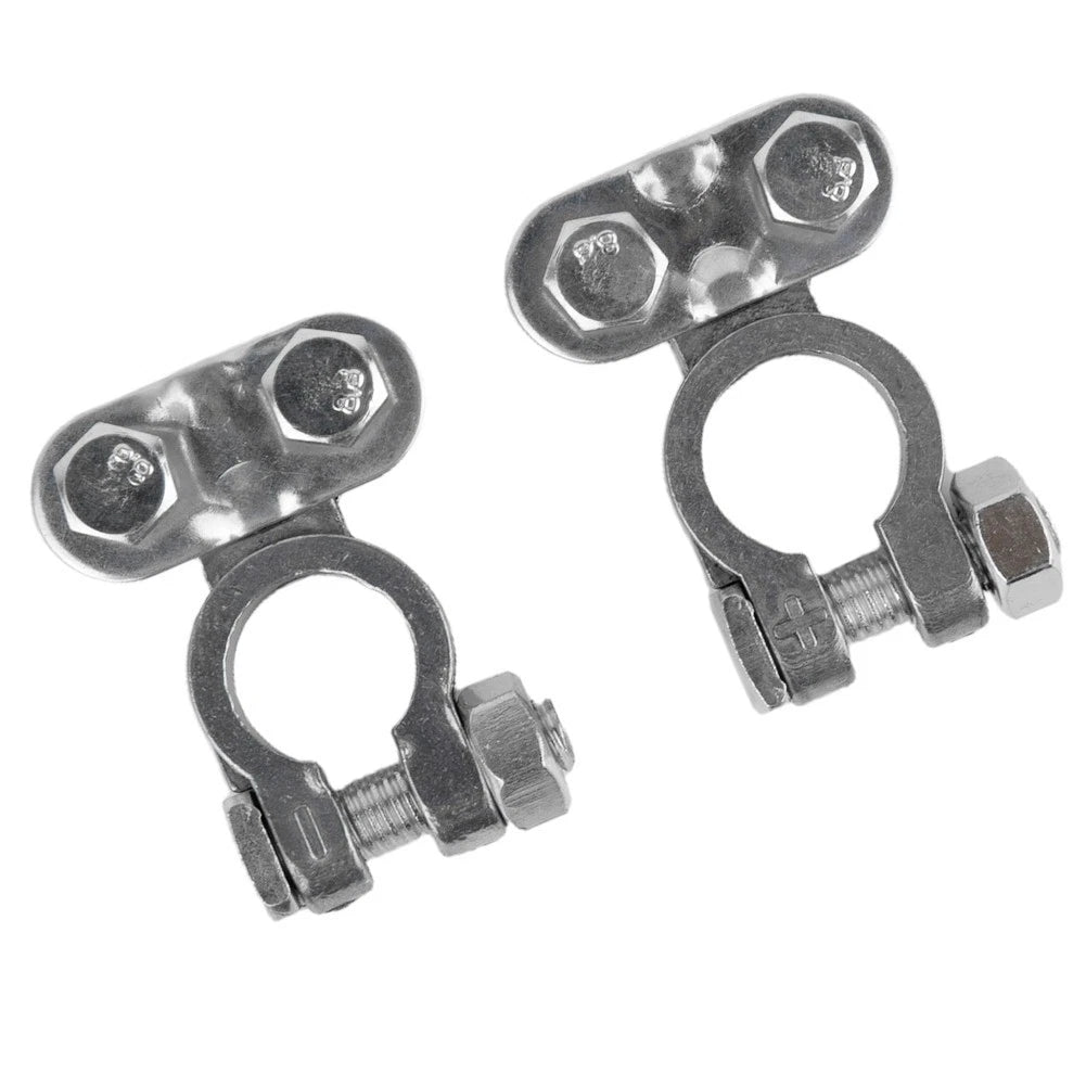 Battery Terminals Connectors Clamps for 12V Cars Caravans Motorhomes