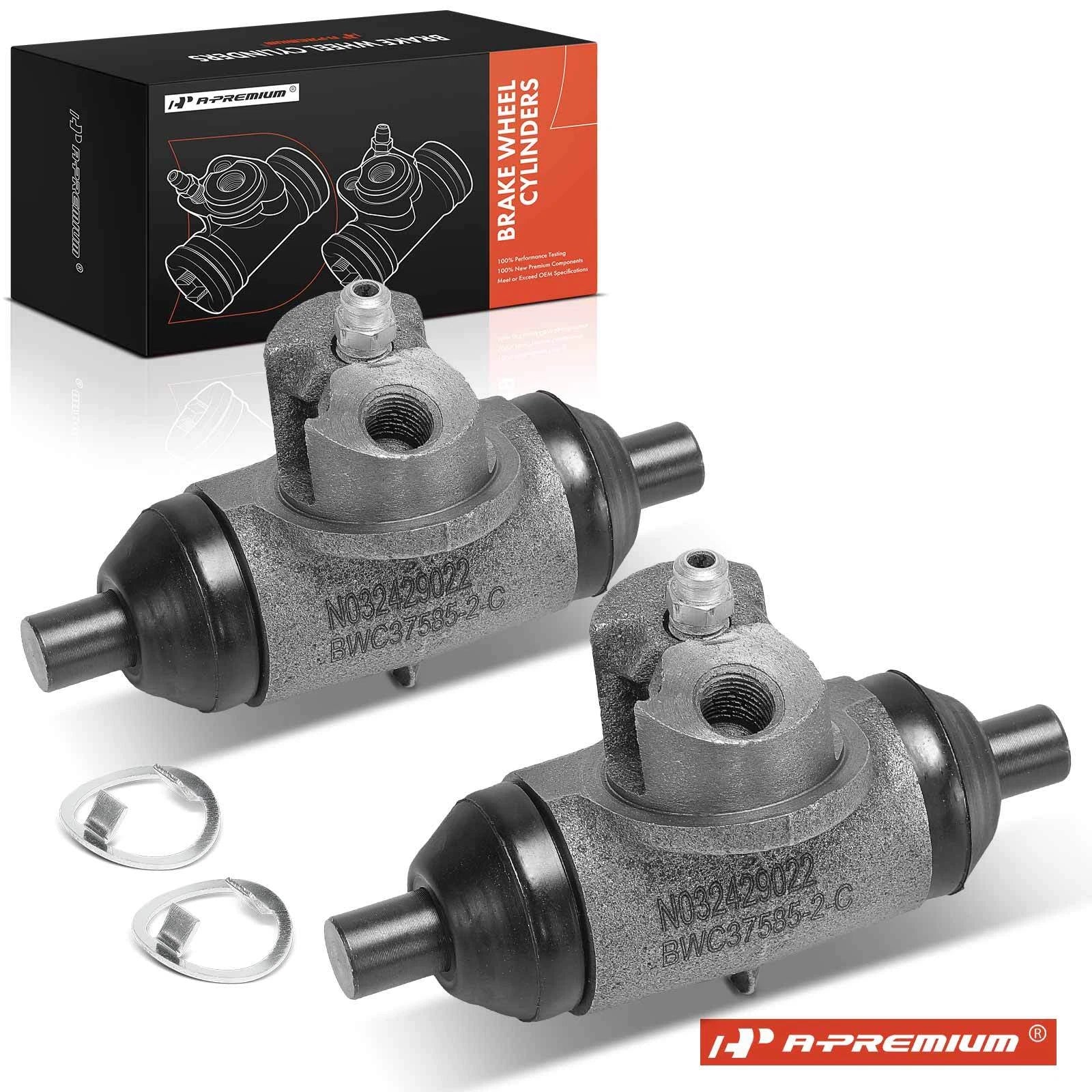 2X Rear Drum Brake Wheel Cylinder for Buick Century, Electra
