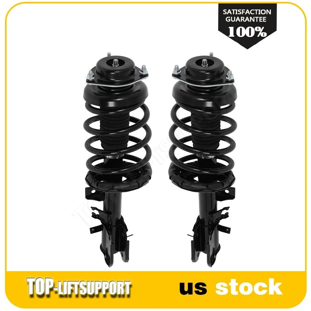 Set of 2 Complete Struts with Spring for Infiniti QX4, Nissan Pathfinder