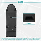 4pin Power Window Switch for BMW X3 E83 (2004 - 2010)