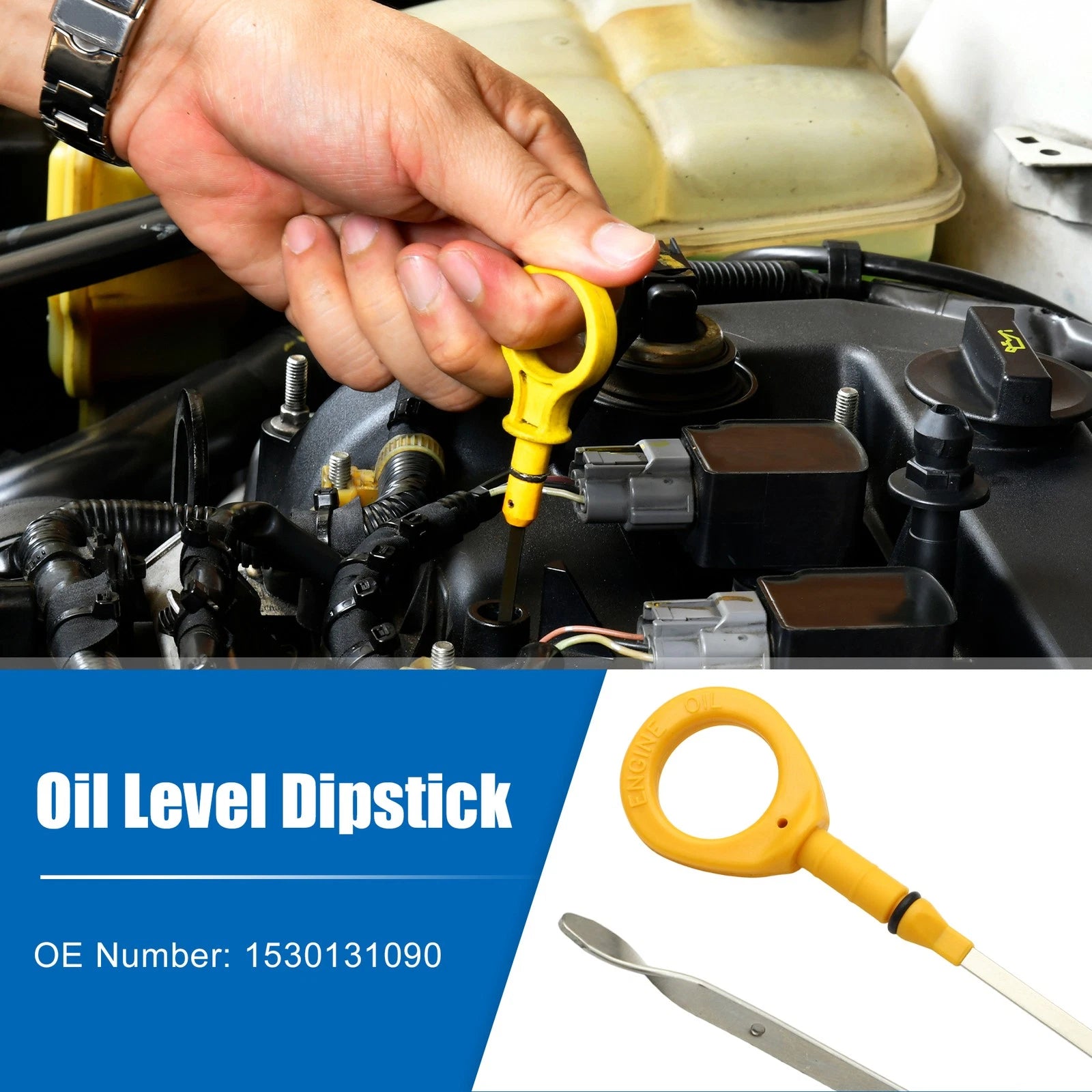 Engine Oil Fluid Level Dipstick for Toyota Sienna (2004–2010) No. 1530131090