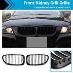 Bumper Bar Grille for BMW 5 Series F10 F11 (2010–2017) Gloss Black