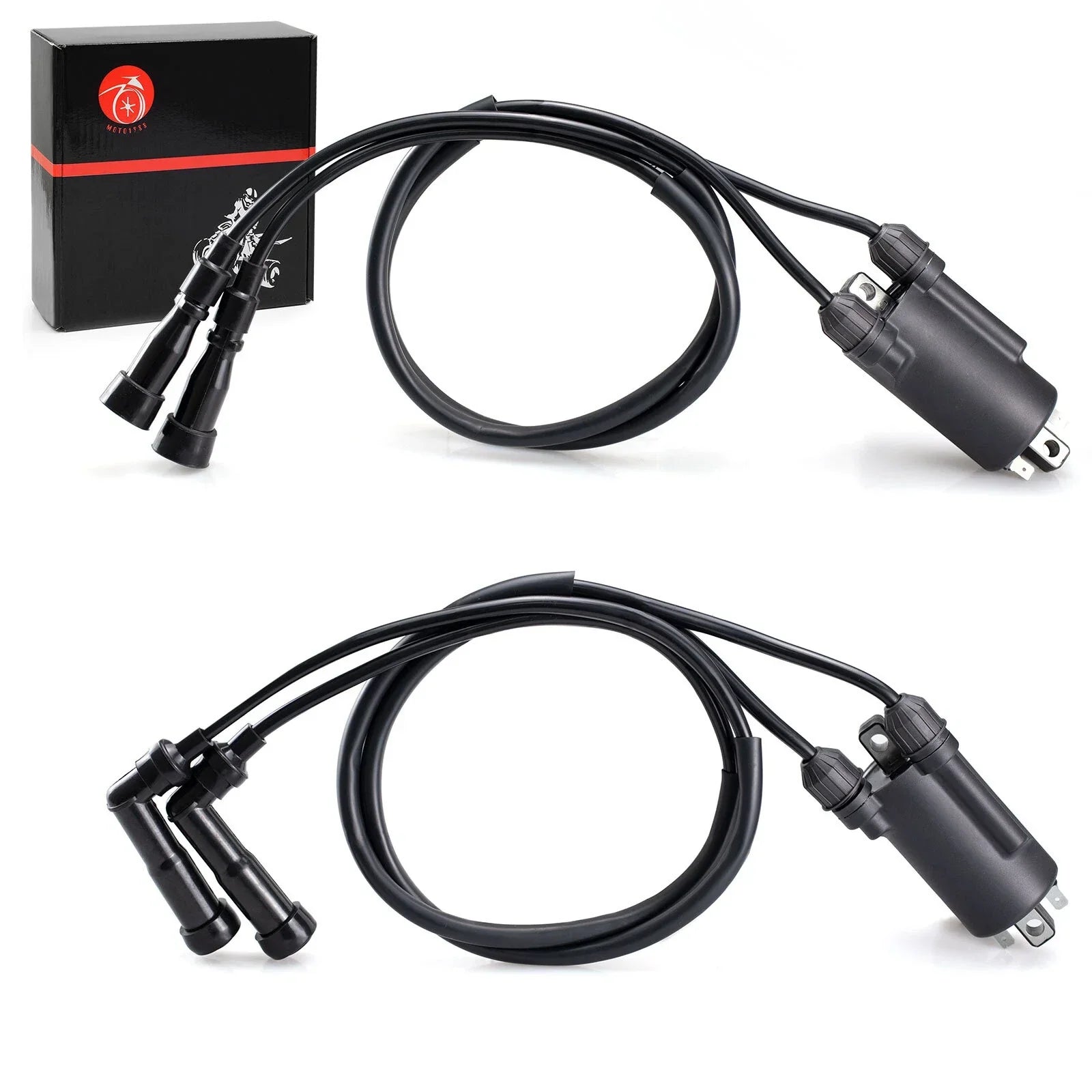 2x Ignition Coils W/ Wire for Honda CB650 Nighthawk, GL1100/GL1200 (1979–1983)