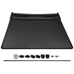 6.8ft Quad-Fold Bed Cover for Ford F250 F350 F450 Super Duty (1999–2016)