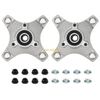 Front Wheel Hubs & Flange Lug Nuts for Honda Sportrax 250 400 (2001–2006)