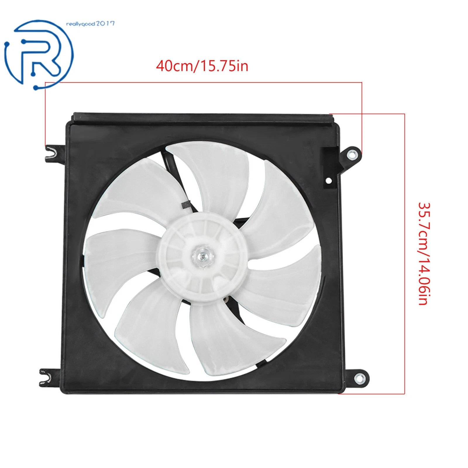 Cooling Fan Assembly with Shroud for Suzuki Aerio (2002-2005)