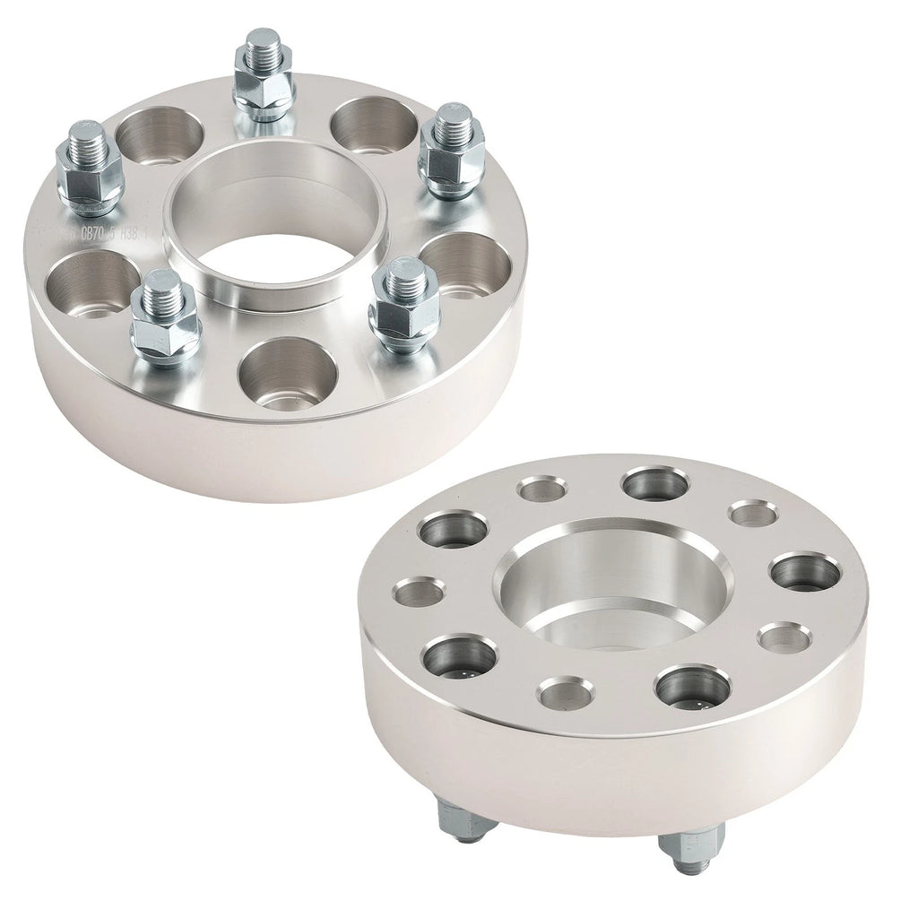 Pair of 1.5 Inch Billet Wheel Spacers for Chevrolet Corvette S10 (1984–2019)