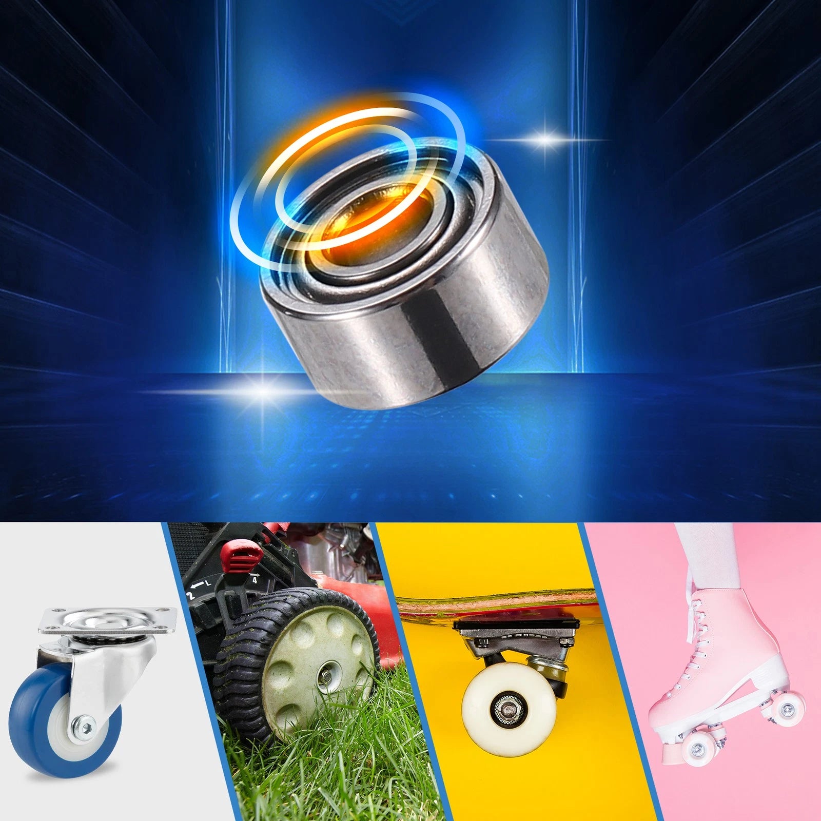 20pcs 682ZZ Double Metal Shield Ball Bearings for Various Models 