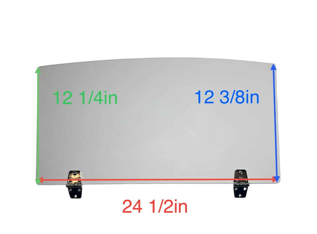 Console Cooler Lid for Pro Line 19 Sport (Poly, White, 1/2in Material)
