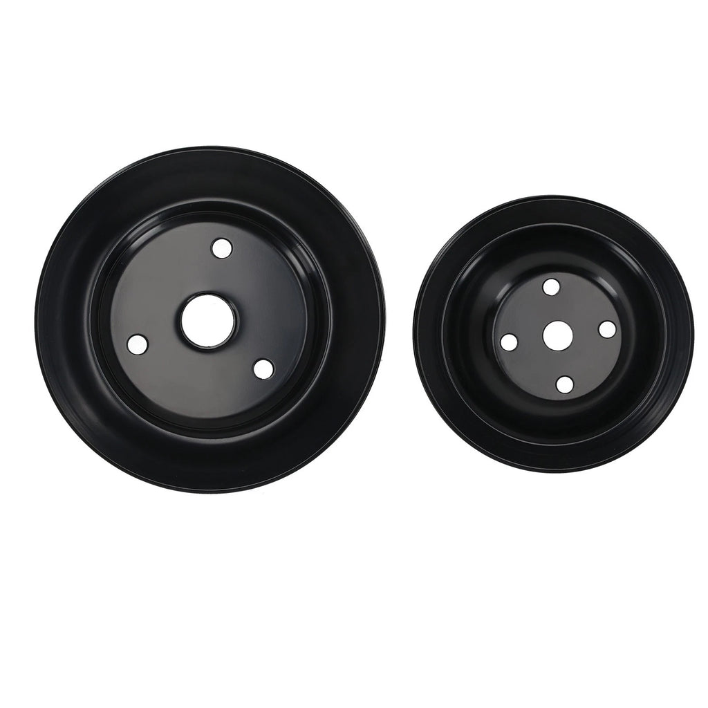 Double Groove Water Pump Pulley for Chevy Small Block V8 (1968–1986)