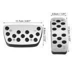 2 x Car Brake Gas Accelerator Pedal Covers for Toyota Camry (2018-2023)