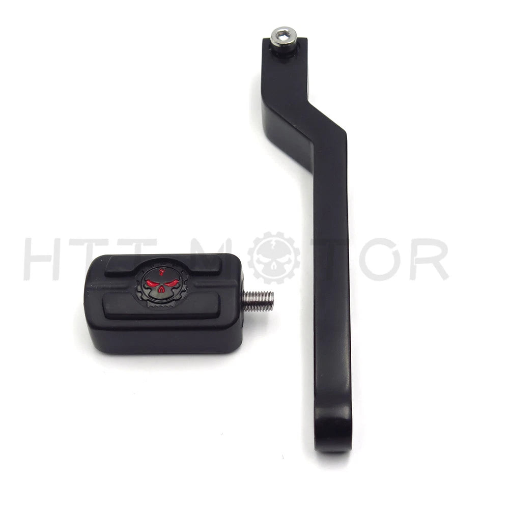 Left Heel Shift Lever Skull Shifter Peg for Harley Touring (2009–2023)