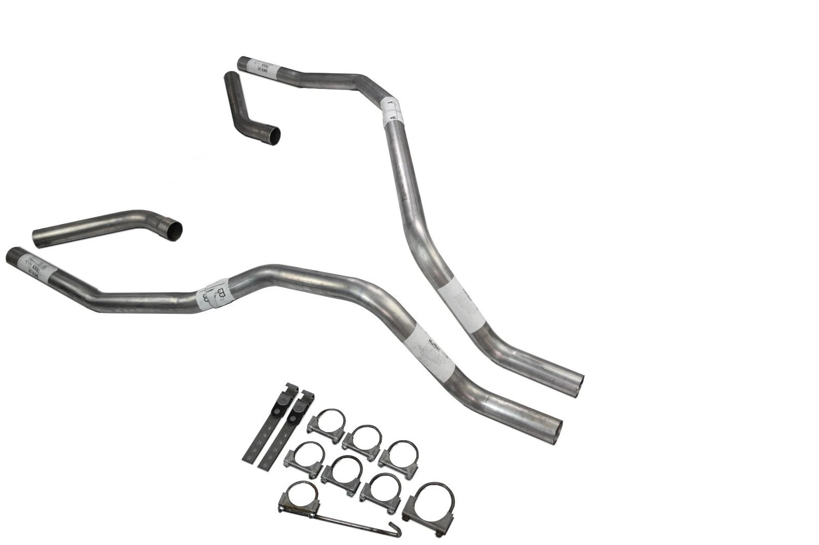 Dual Exhaust System for Nissan Titan (2004–2006) 2.5 Inch No Muffler