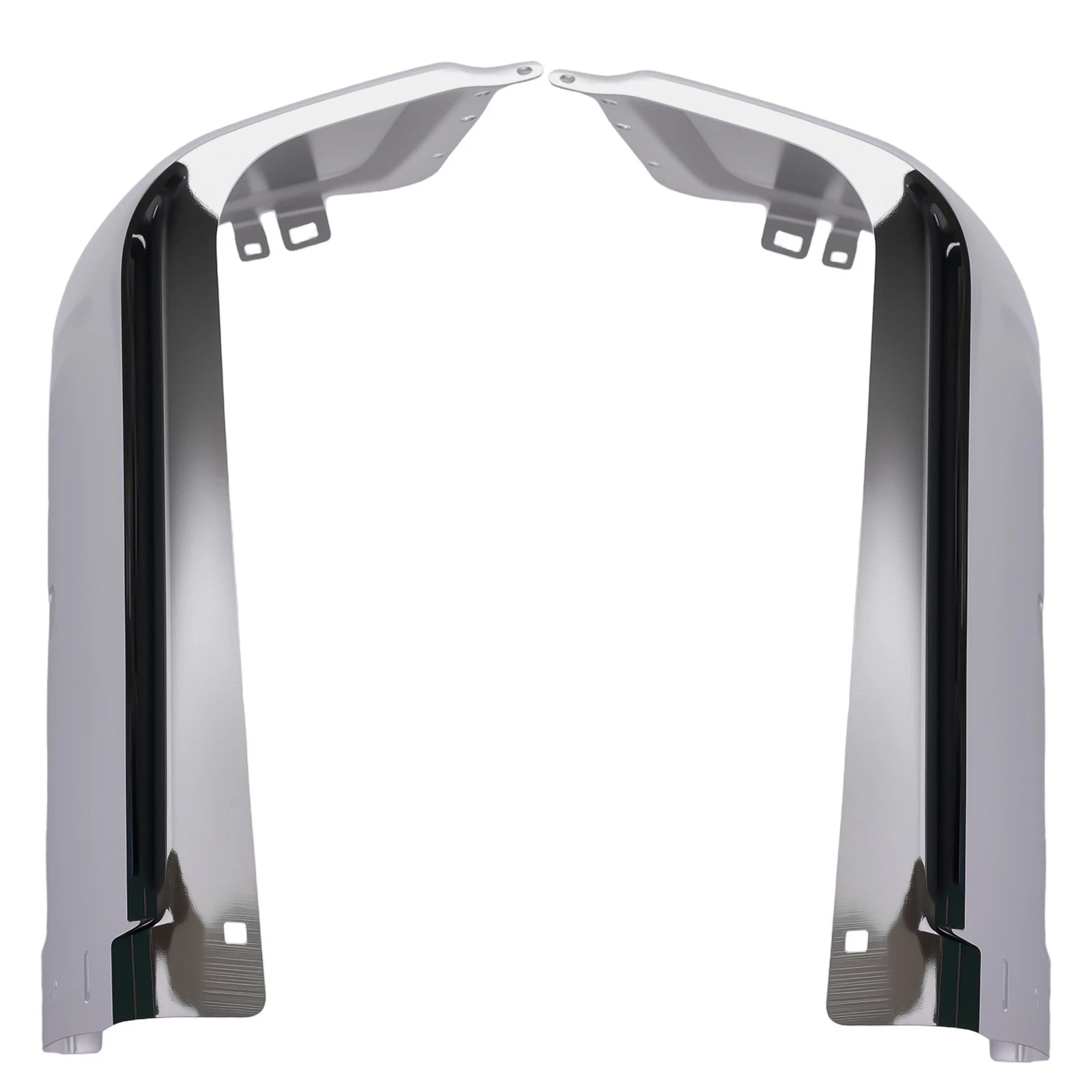 Rear Bumper Ends for Chevrolet Silverado 1500 (2007-2013) Chrome