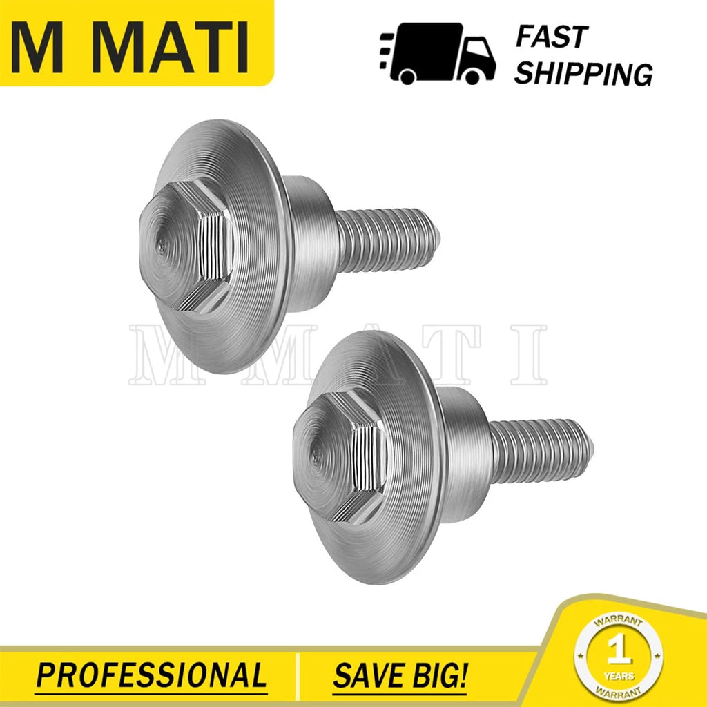 2Pcs Head Cover Bolt 90002-MEB-670 for Honda CRF450R TRX450R CRF450X TRX450ER (2002–2023)