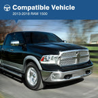 Chrome Steel Front Bumper for Dodge Ram 1500 (2013–2018)