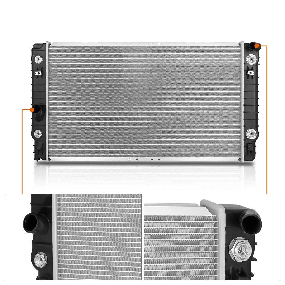 Aluminum Core Cooling Radiator DPI-2490 for Oldsmobile Aurora (1997)