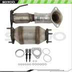 Catalytic Converter Set for Honda Accord 2.4L (2008–2012) Rear Side