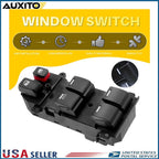 Power Door Window Master Switch for Honda Fit (2009–2014) OEM Black